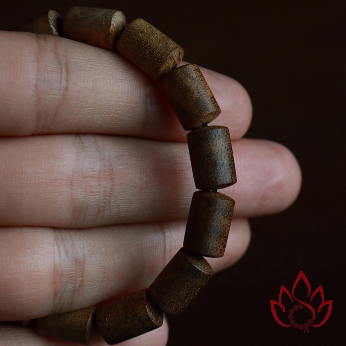 Vòng Trầm Hương Lu Thống | 8 Ly | Trầm Tốc Kiến Tự Nhiên Lâu Năm